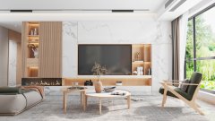 嵌入式电视背景墙的终极救星：Partyhouse派对屋客厅音响，让声与美兼得